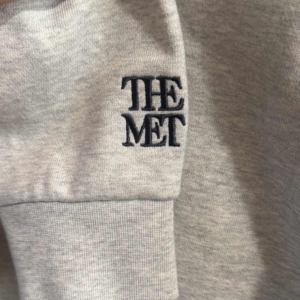 PacSun The Met Academy Hoodie Heather Grey size small - Picture 4 of 7